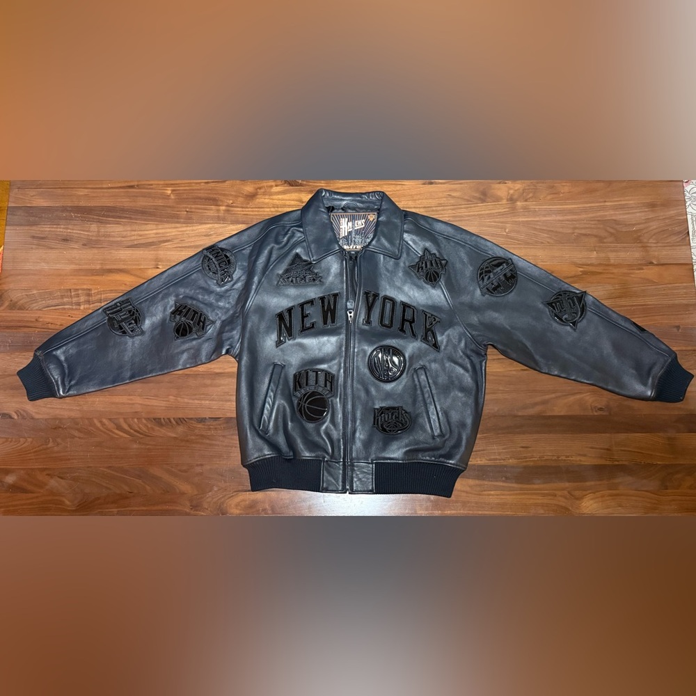 Kith & AVIREX for the New York Knicks Madison Square Garden Icon Jacket Sz Large - Picture 8 of 16